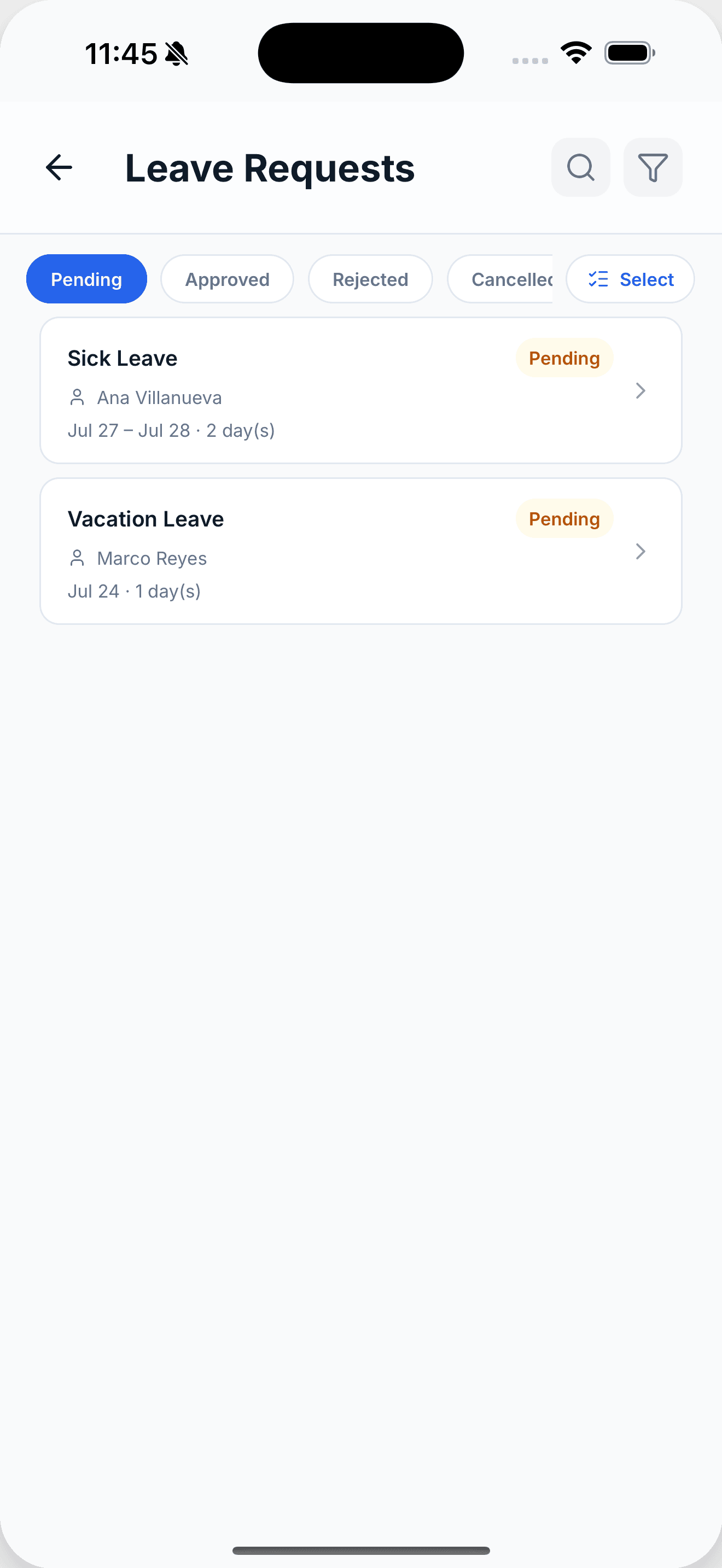CASI+ — Approval queues